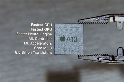 which iphone has a13 bionic chip